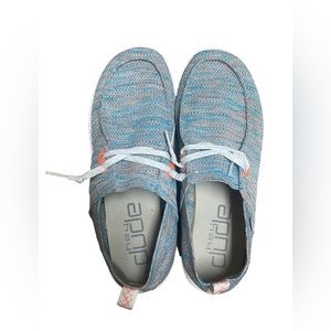 Hey Dude Loafers Wendy Halo Shoes Women’s Azur Coral Size 10